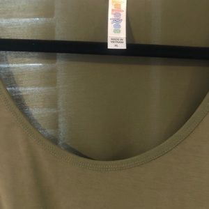 LuLaRoe Olive Green Top